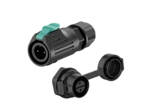 pvlinktech EW-LP12 waterproof connector with protective cap