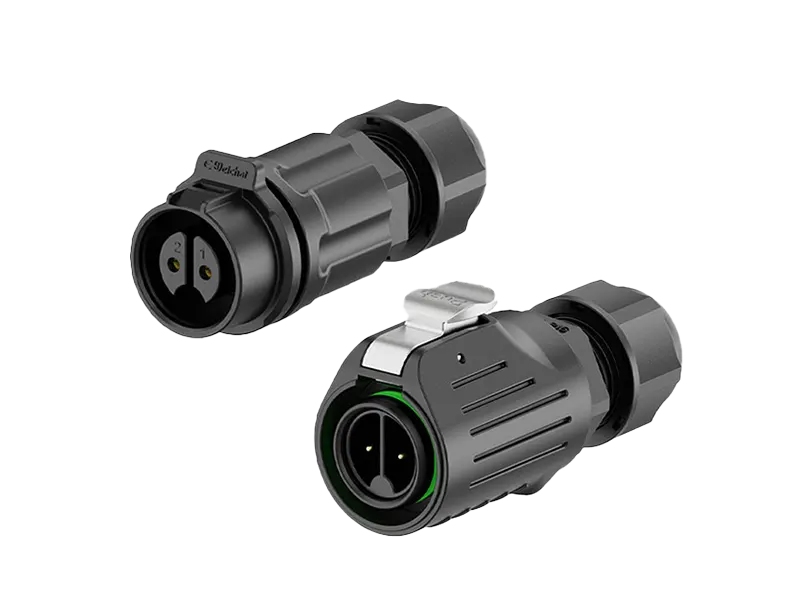 pvlinktech EW-LP16 inline industrial waterproof connector