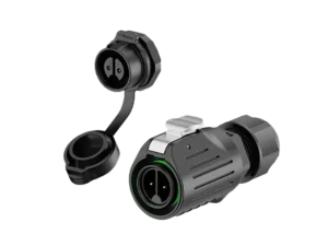 pvlinktech EW-LP16 panel mount connector with cap