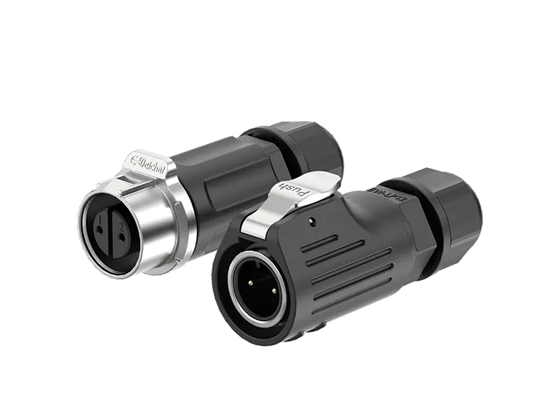 pvlinktech EW-LP12 inline waterproof connector set