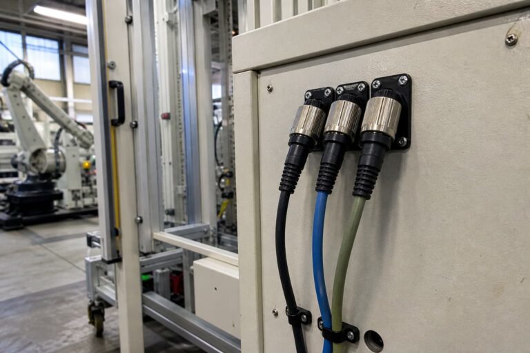 Industrial automation connectivity solutions for power signal and data connections