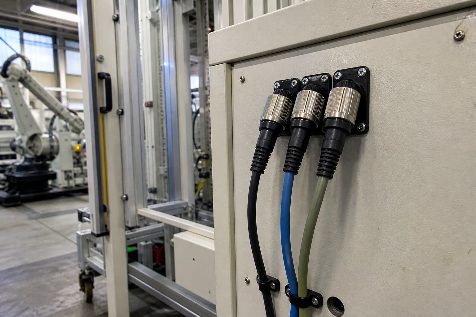 Industrial automation connectivity solutions for power signal and data connections