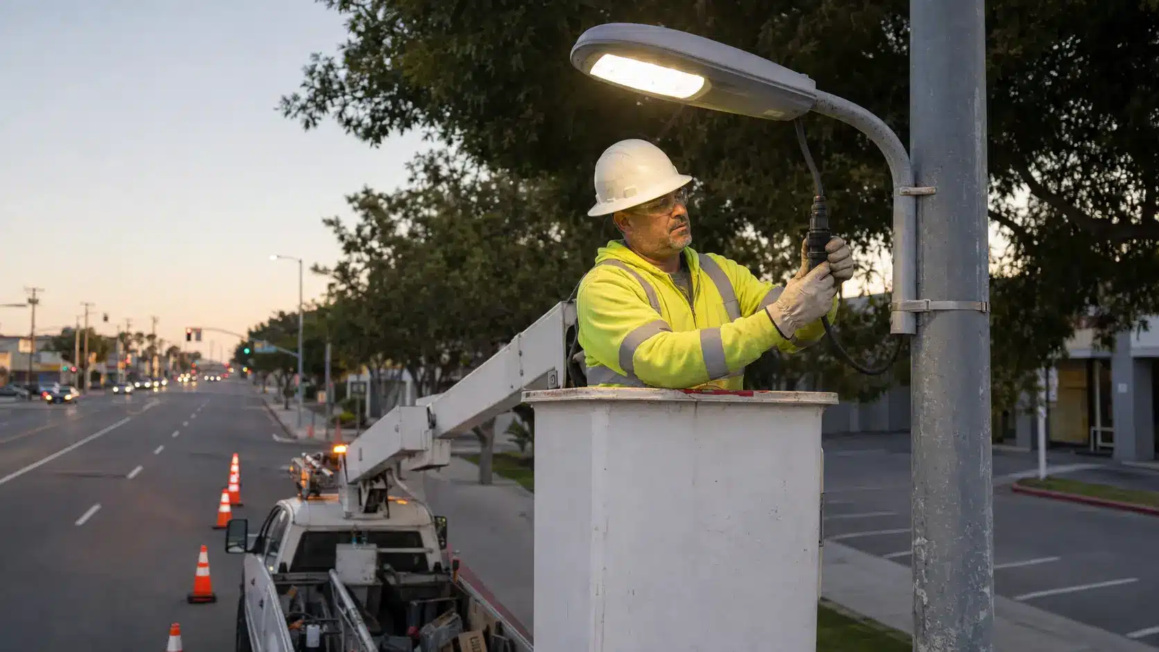 smart pole connector