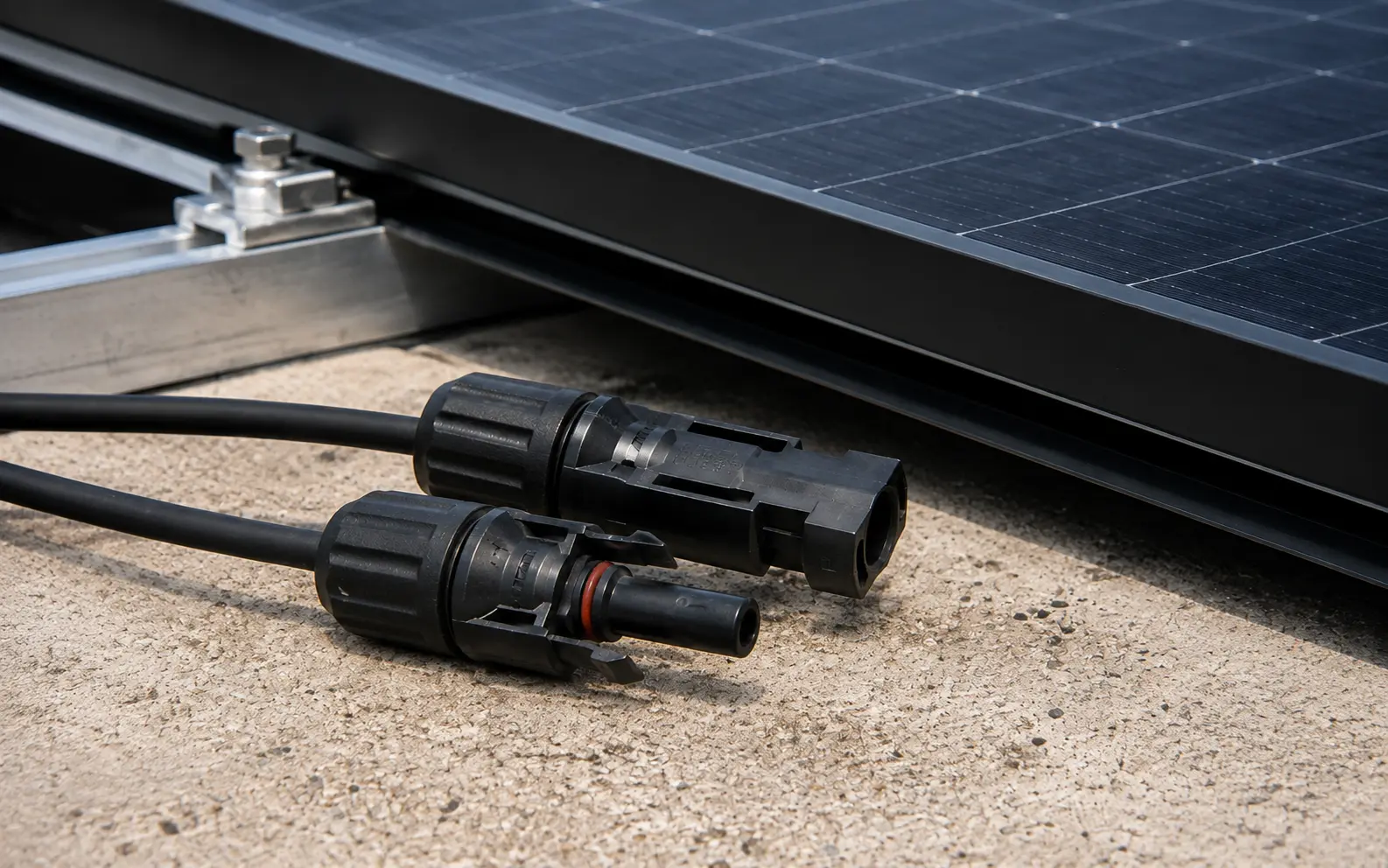 Connecteur pour installation photovoltaïque solaire